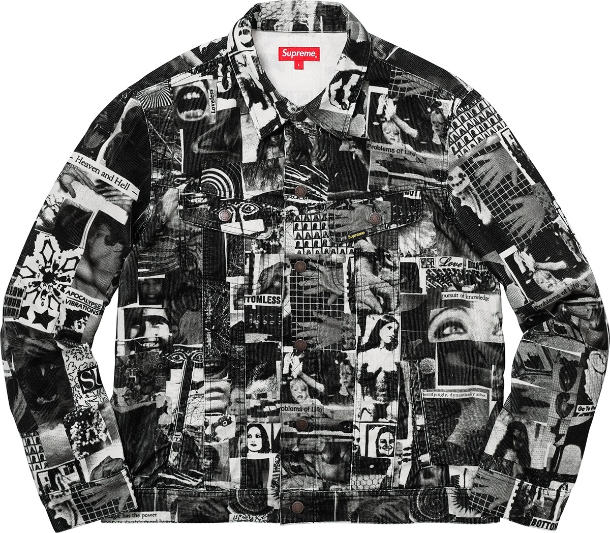 Vibrations Corduroy Trucker Jacket view 9